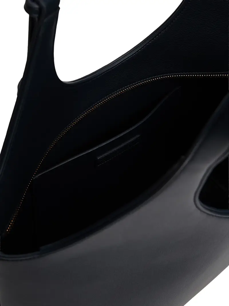 Shopper blu scuro miniatura 2