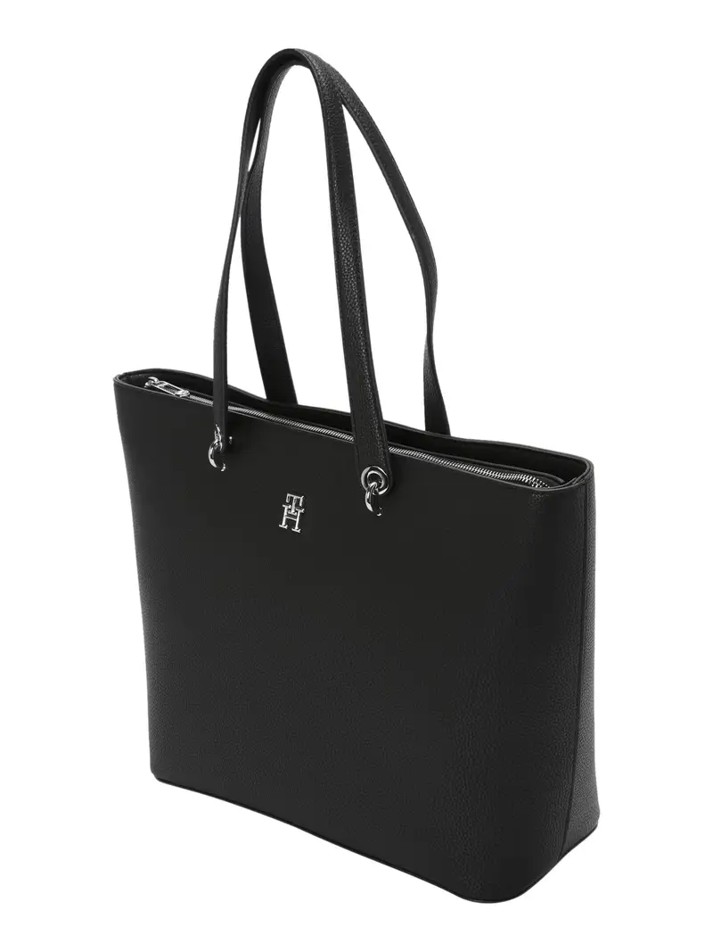 Shopper nero / argento