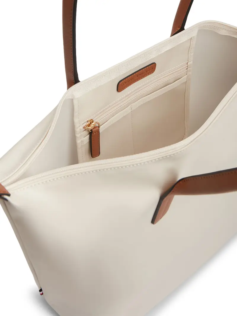 Shopper Pepette crema / cognac miniatura 2