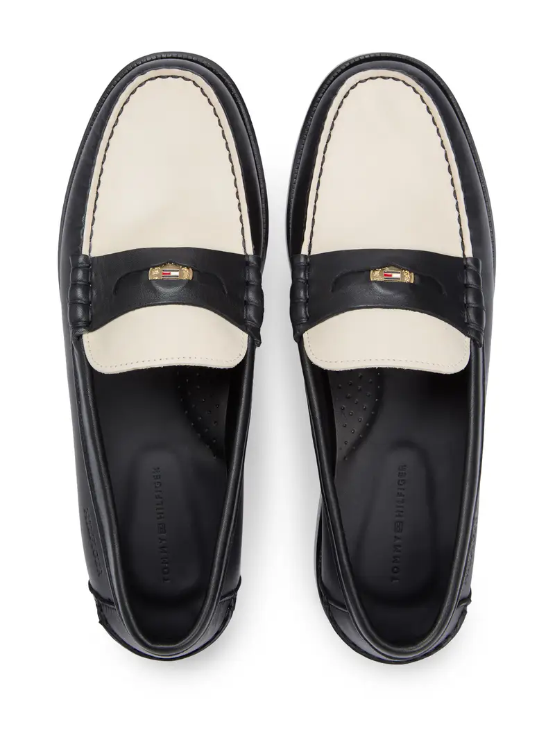 Slipper écru / nero Écru miniatura 3