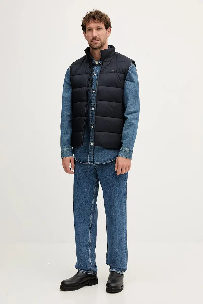 smanicato colore blu navy MW0MW41981 miniatura 2