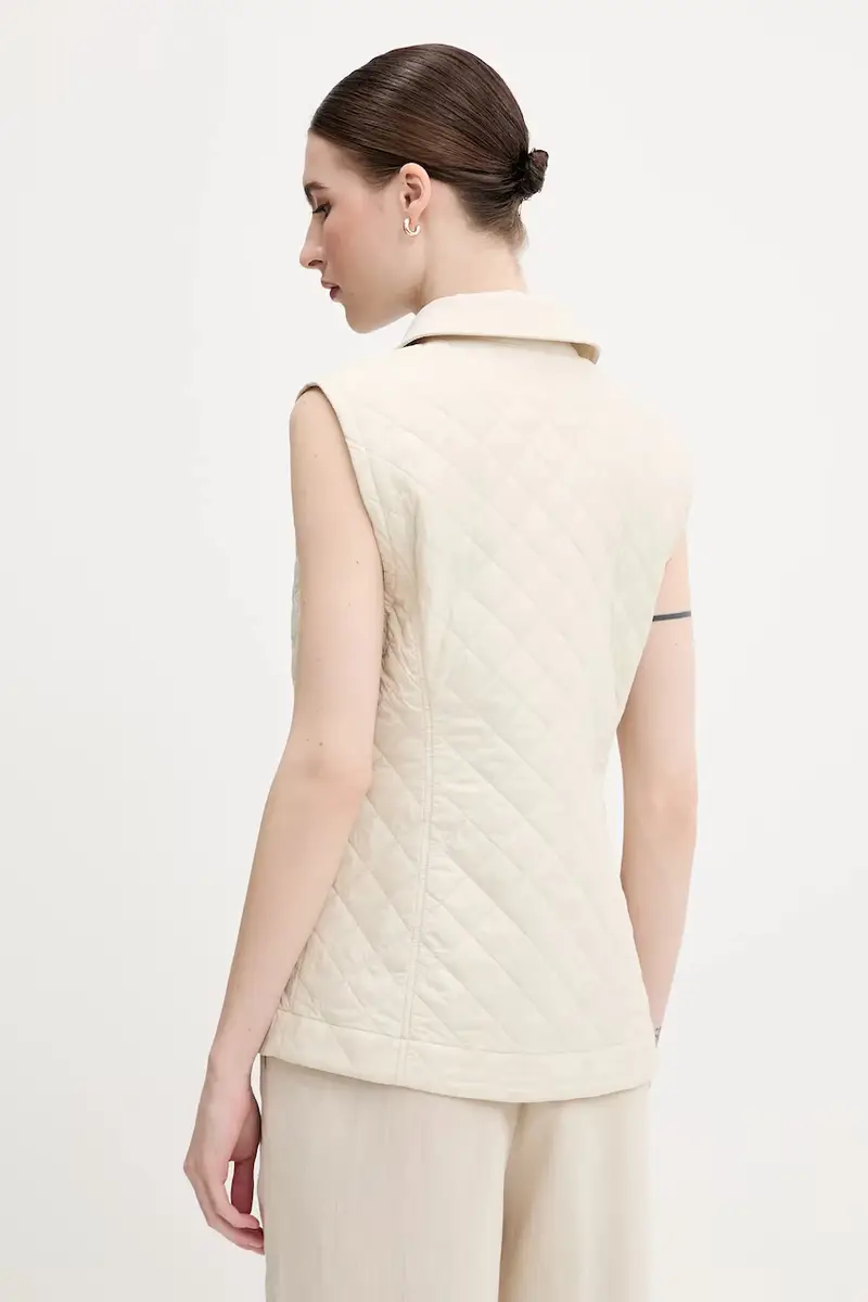 smanicato donna colore beige WW0WW45638 miniatura 3