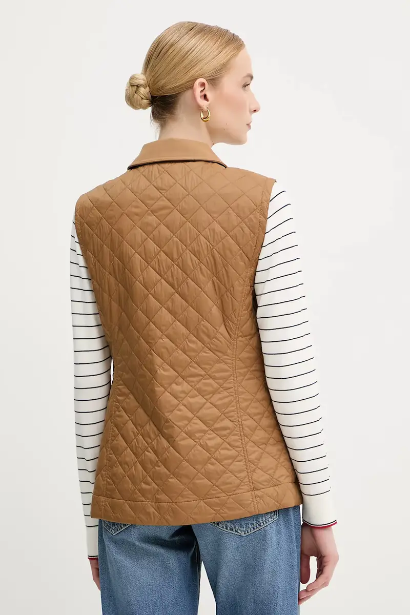 smanicato donna colore marrone WW0WW45638 miniatura 3