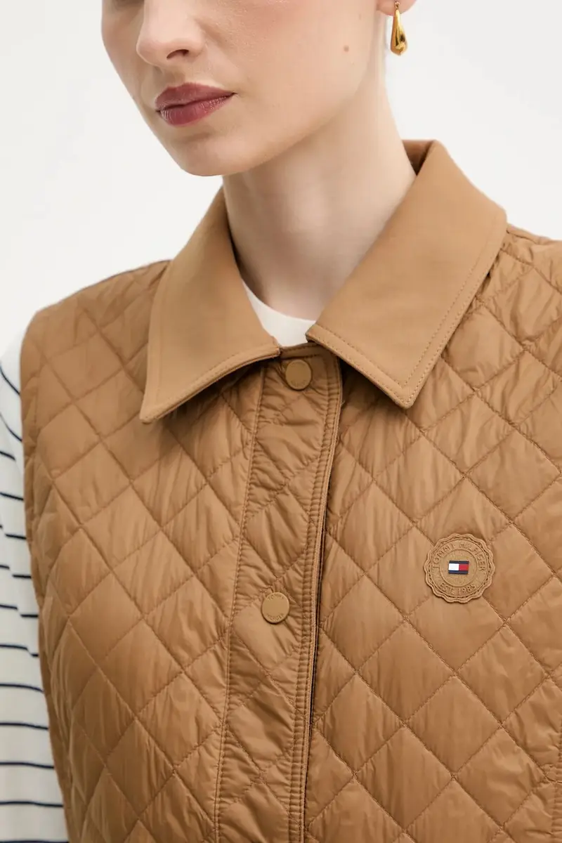 smanicato donna colore marrone WW0WW45638 miniatura 5