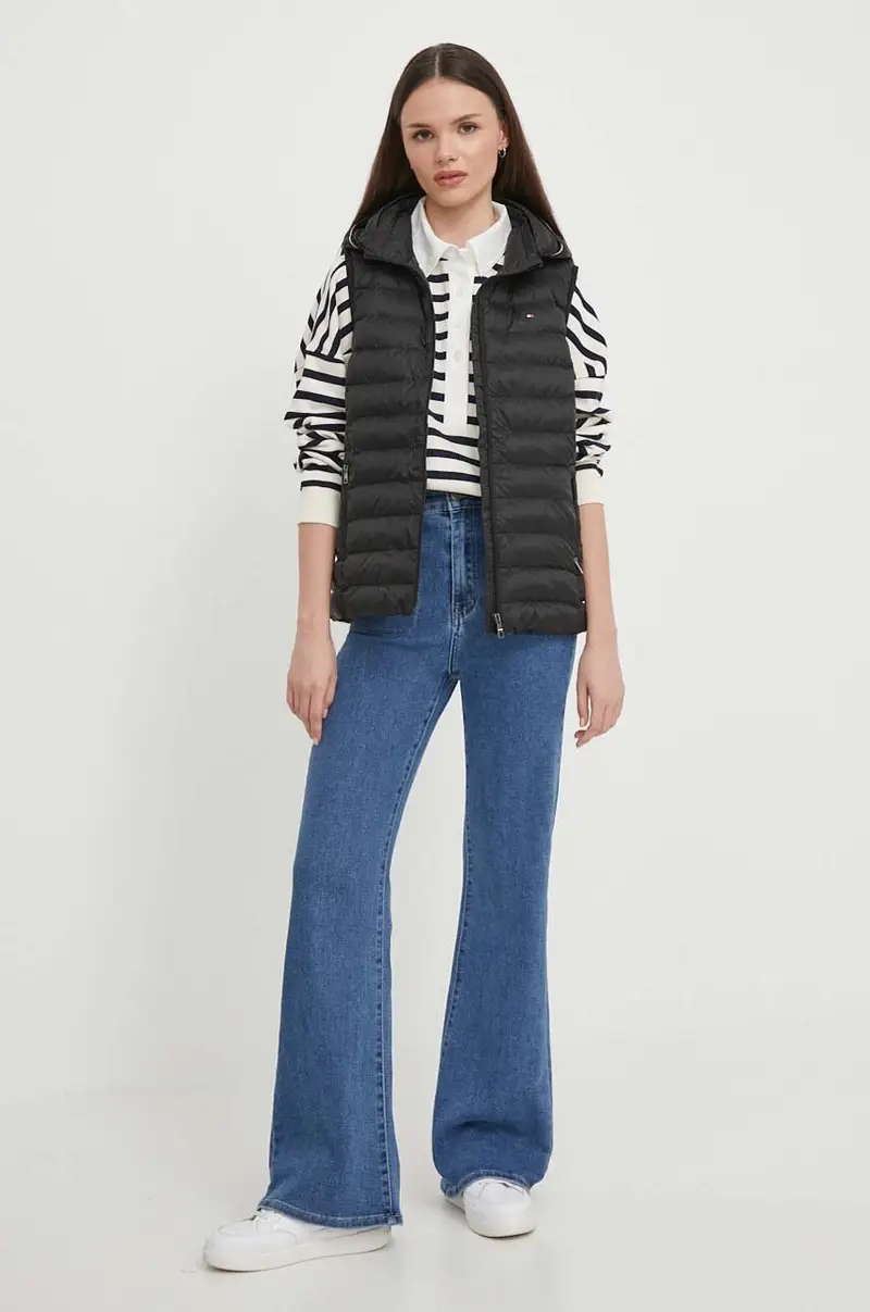 smanicato donna colore nero miniatura 2