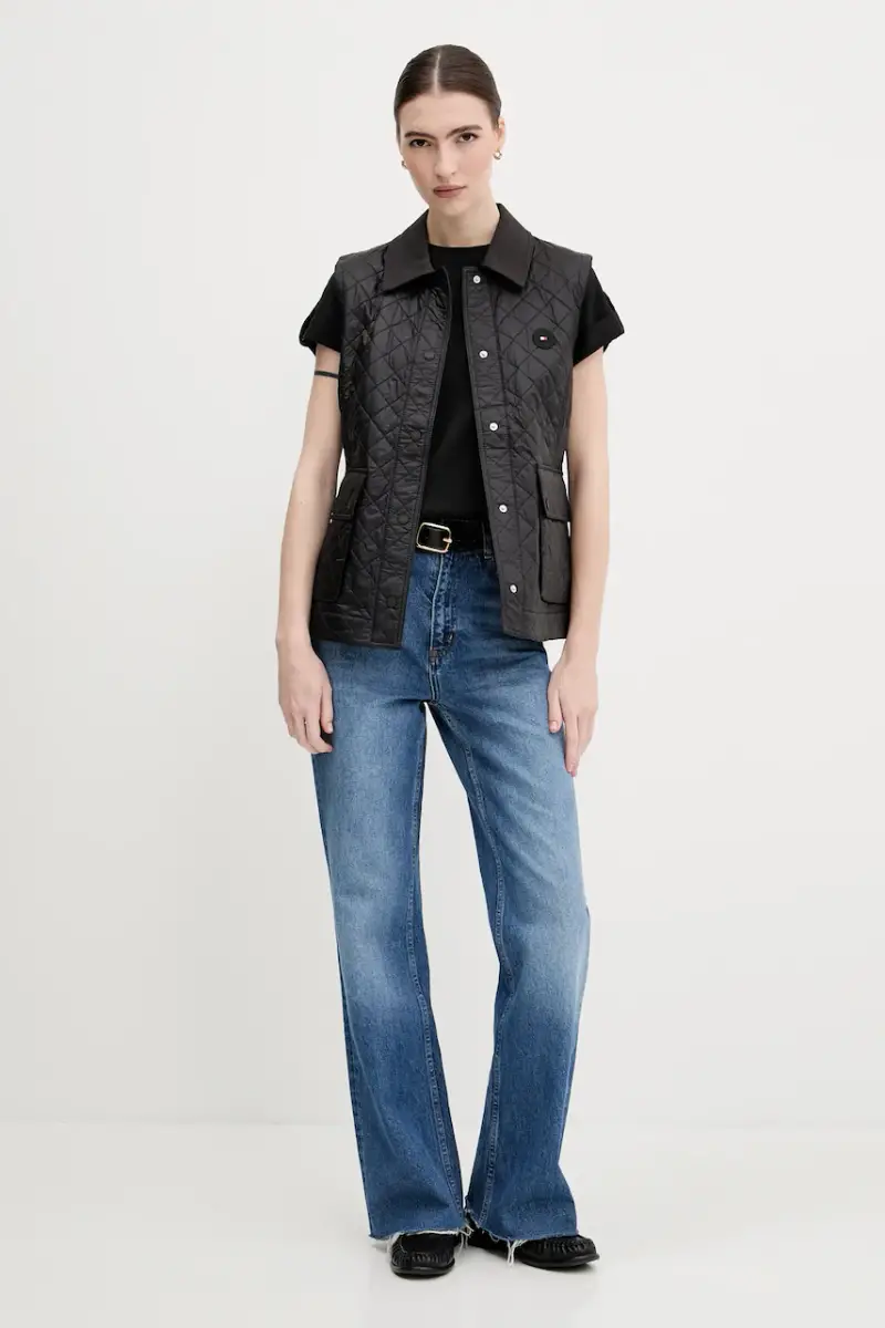 smanicato donna colore nero WW0WW45638 miniatura 2