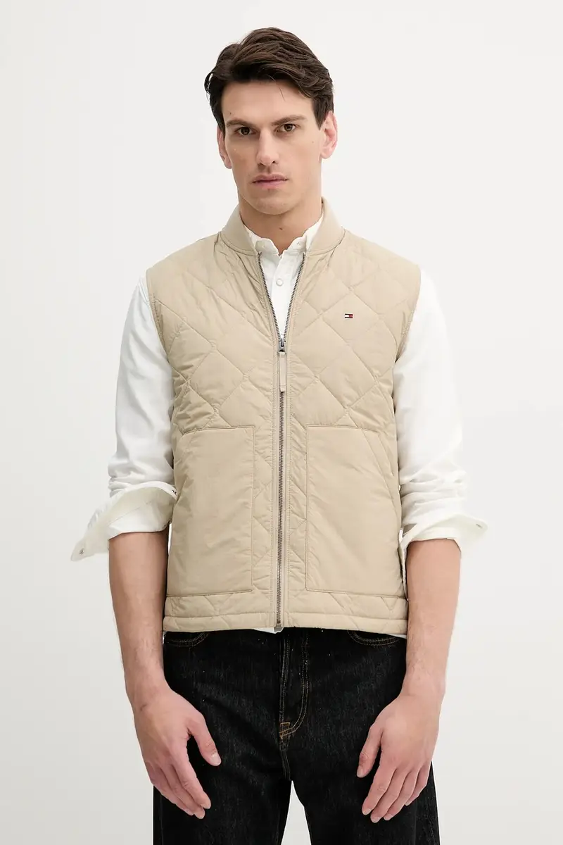 smanicato uomo colore beige MW0MW39647 miniatura 4