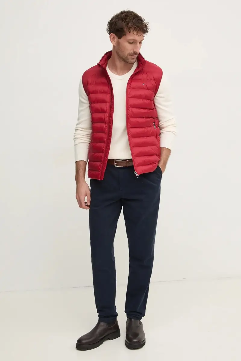 smanicato uomo colore granata MW0MW37677 miniatura 2