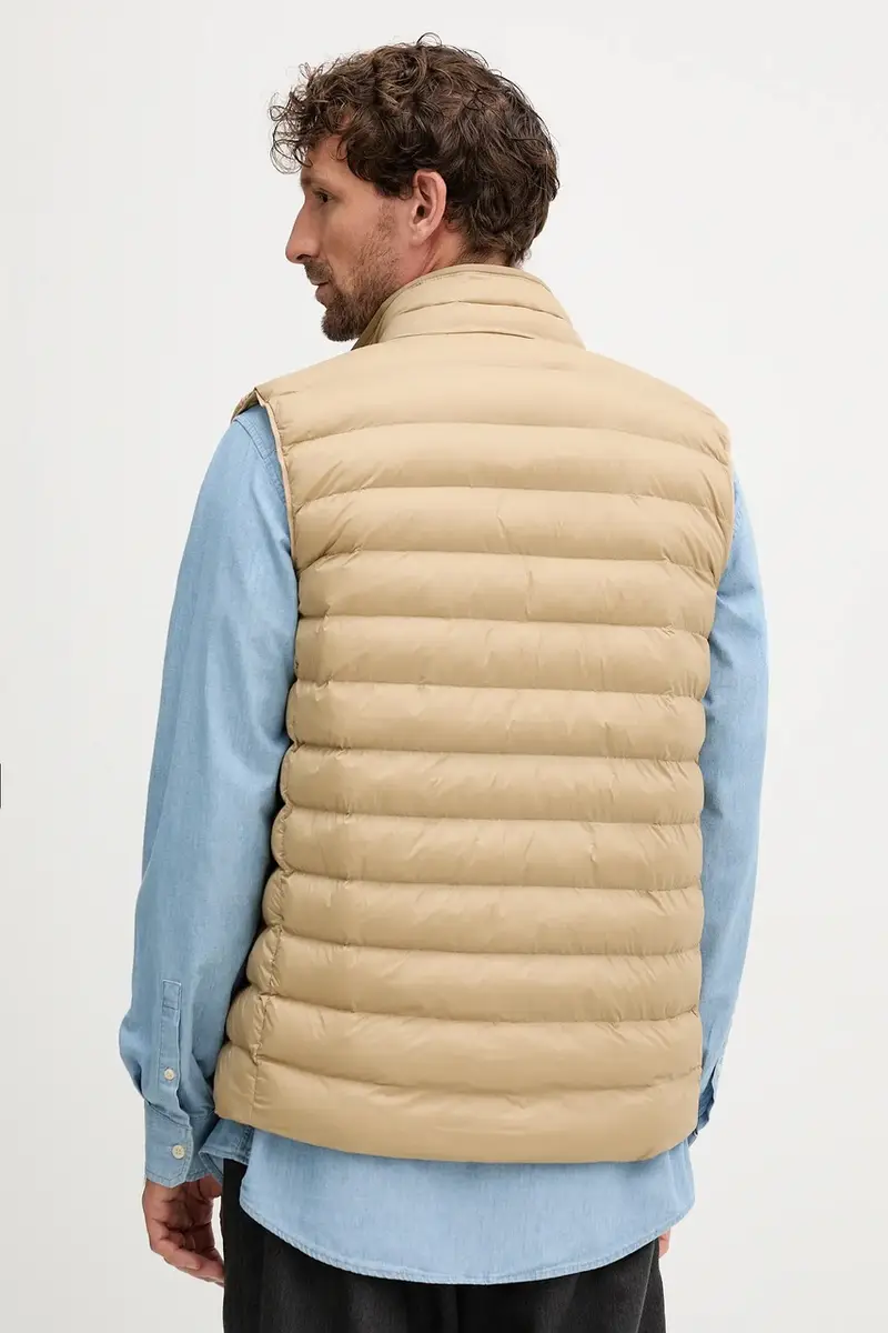 smanicato uomo colore granata MW0MW37677 Beige miniatura 3