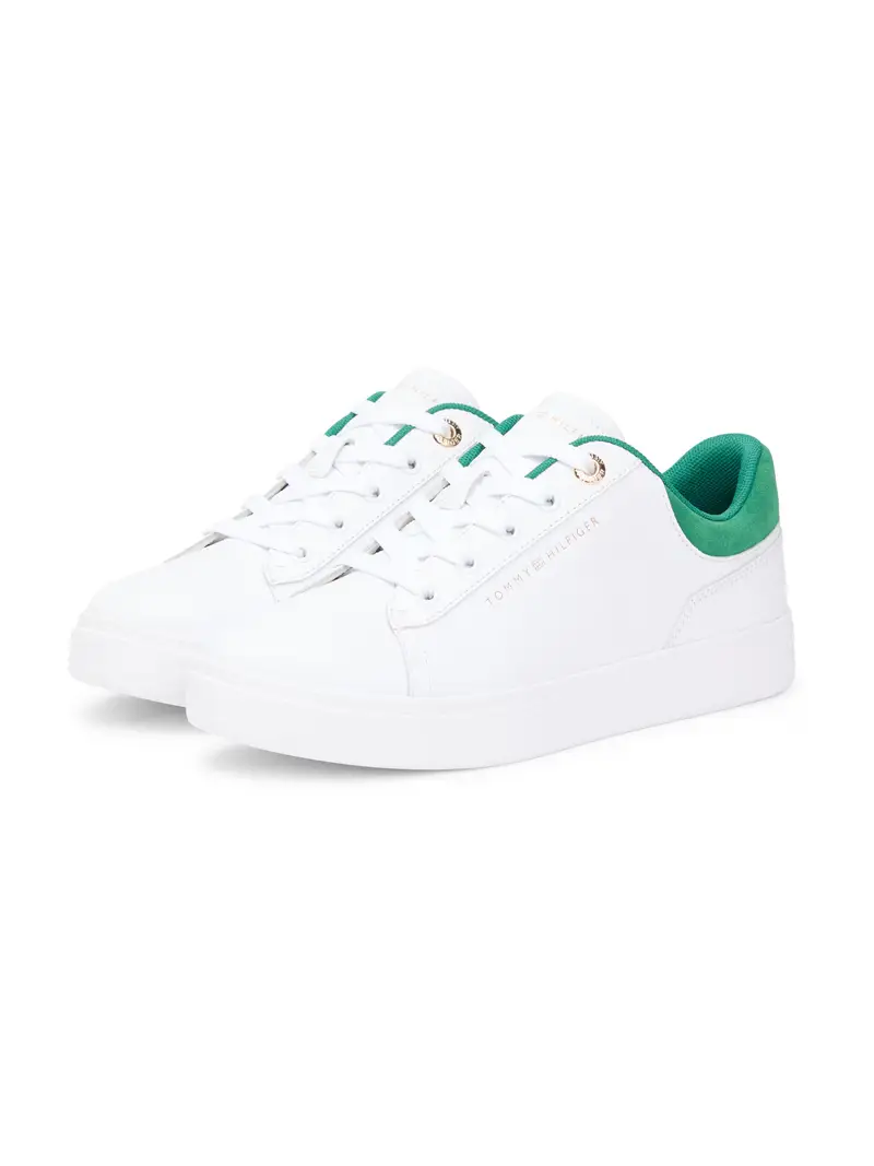 Sneaker bassa abete / bianco miniatura 2