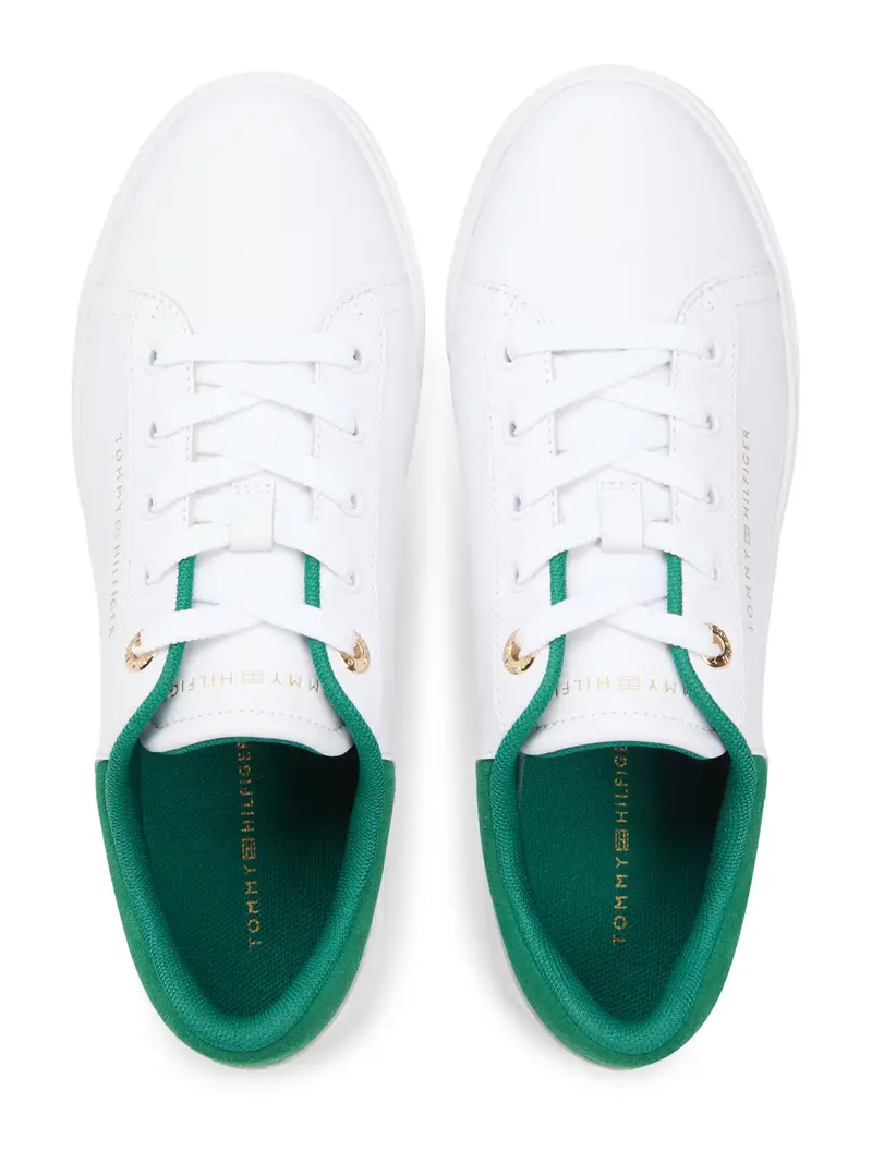 Sneaker bassa abete / bianco miniatura 3