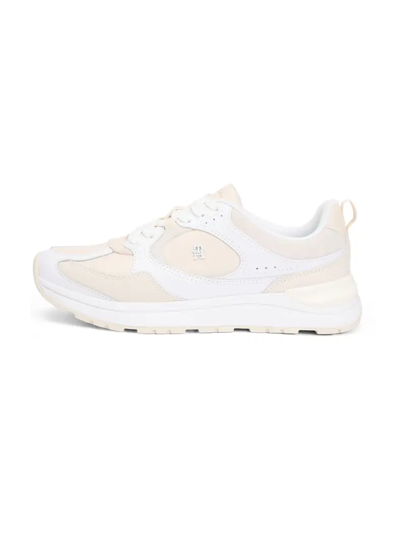 Sneaker bassa beige / bianco