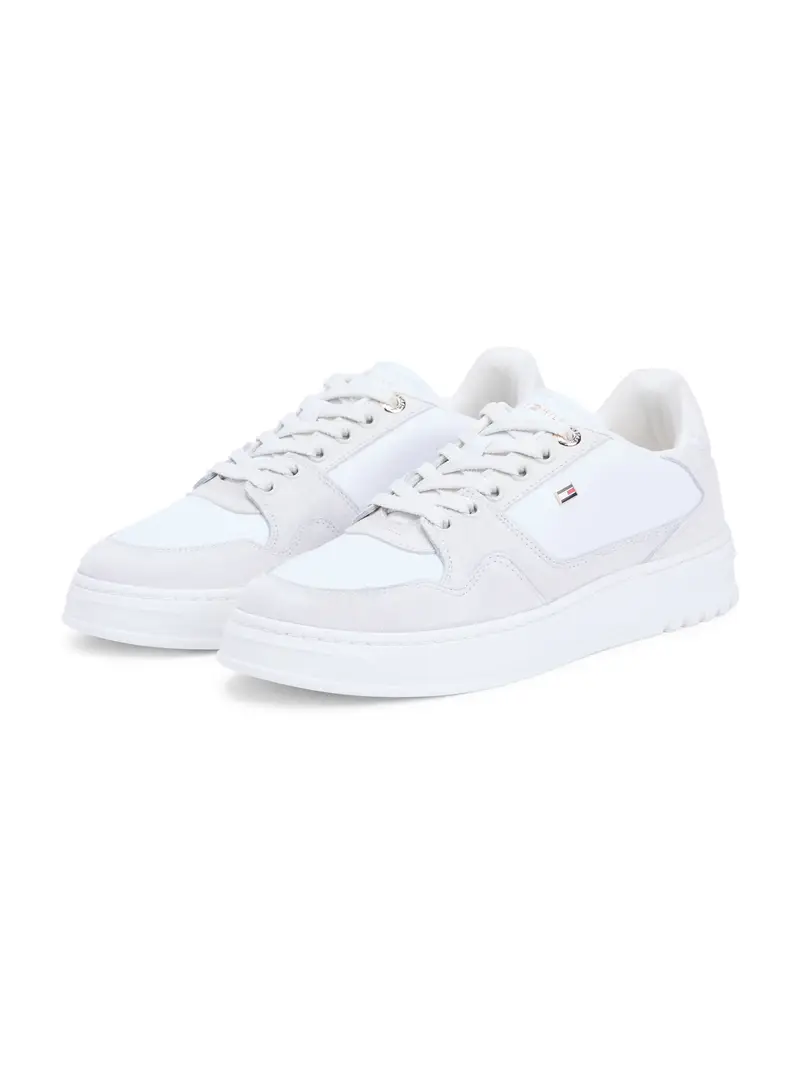 Sneaker bassa bianco / bianco lana miniatura 2