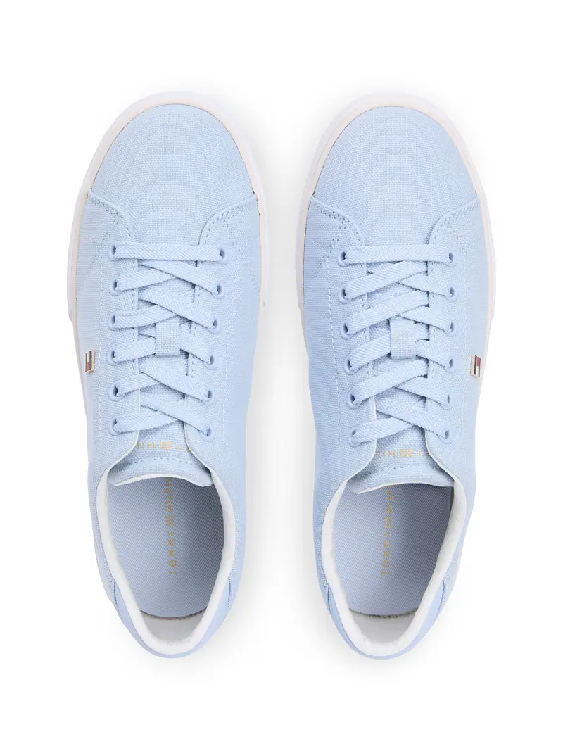 Sneaker bassa blu chiaro miniatura 3