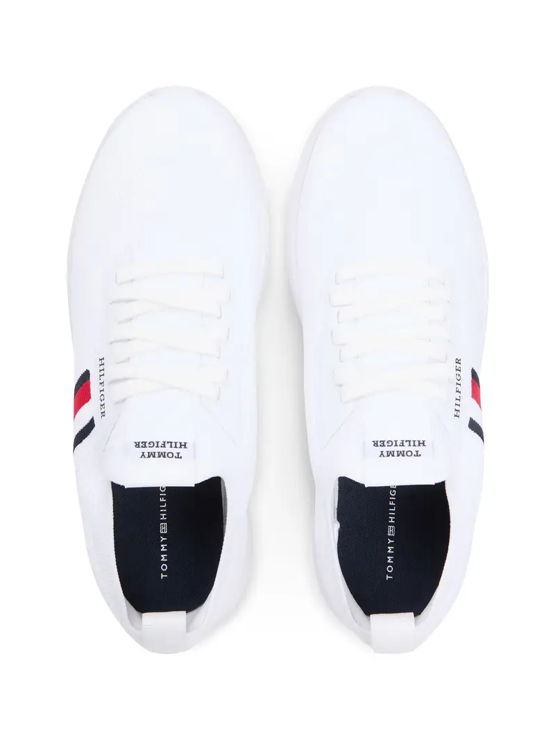 Sneaker bassa blu scuro / rosso / bianco miniatura 3