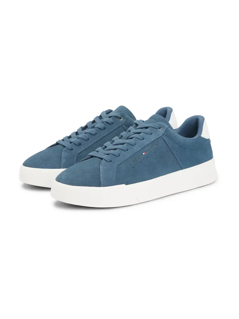 Sneaker bassa Court blu denim / bianco miniatura 2