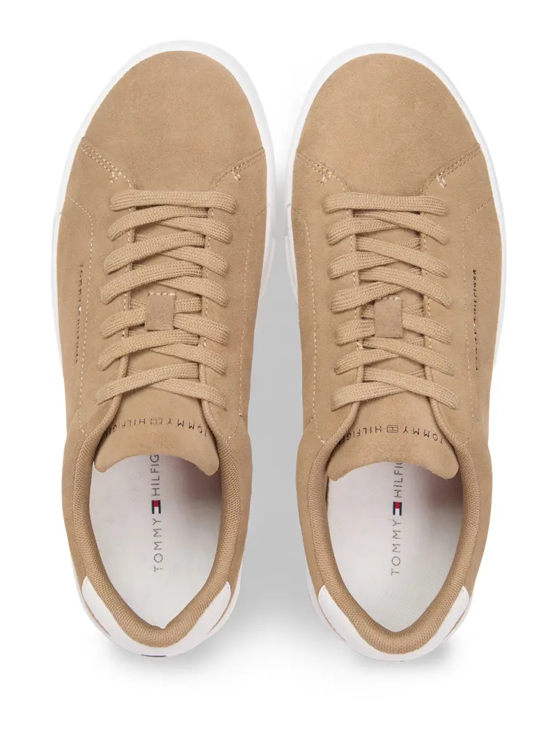 Sneaker bassa COURT CORE beige scuro / bianco miniatura 3