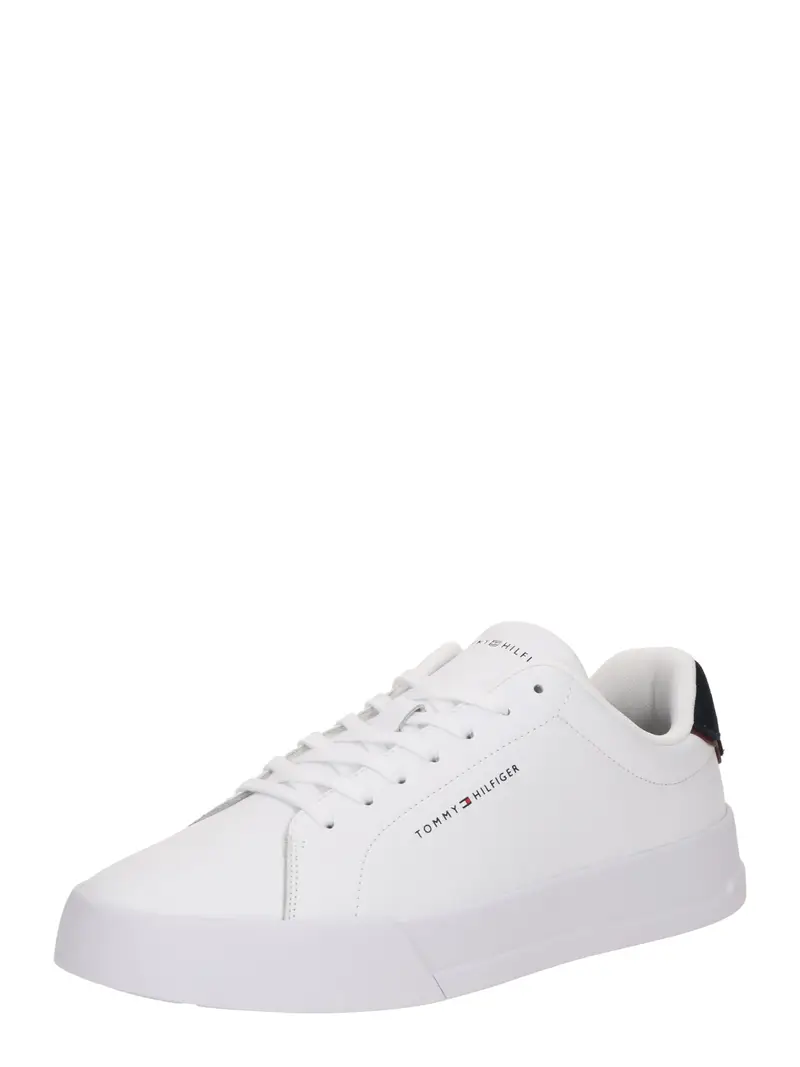 TOMMY HILFIGER Sneaker bassa 'COURT ESS'  blu scuro / bianco