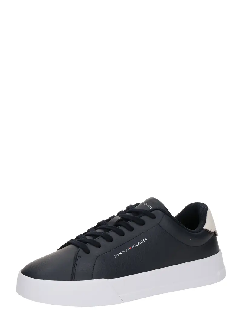 TOMMY HILFIGER Sneaker bassa 'Court Ess'  marino / bianco