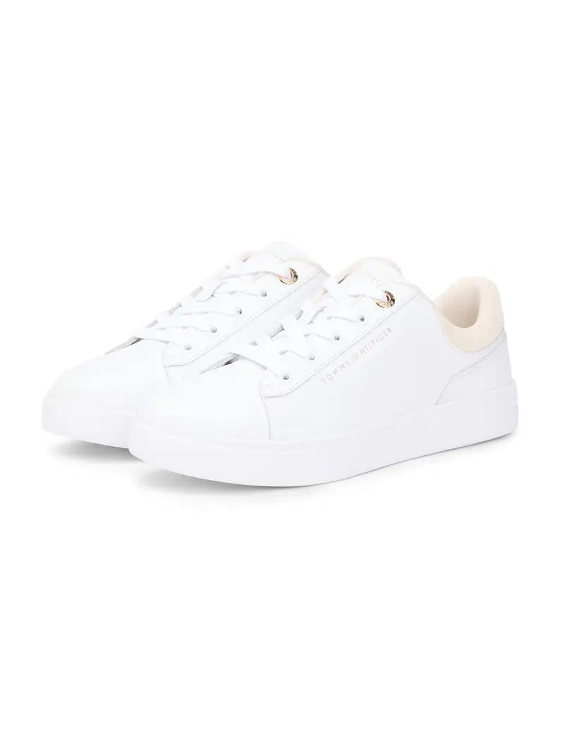 Sneaker bassa crema / bianco miniatura 2