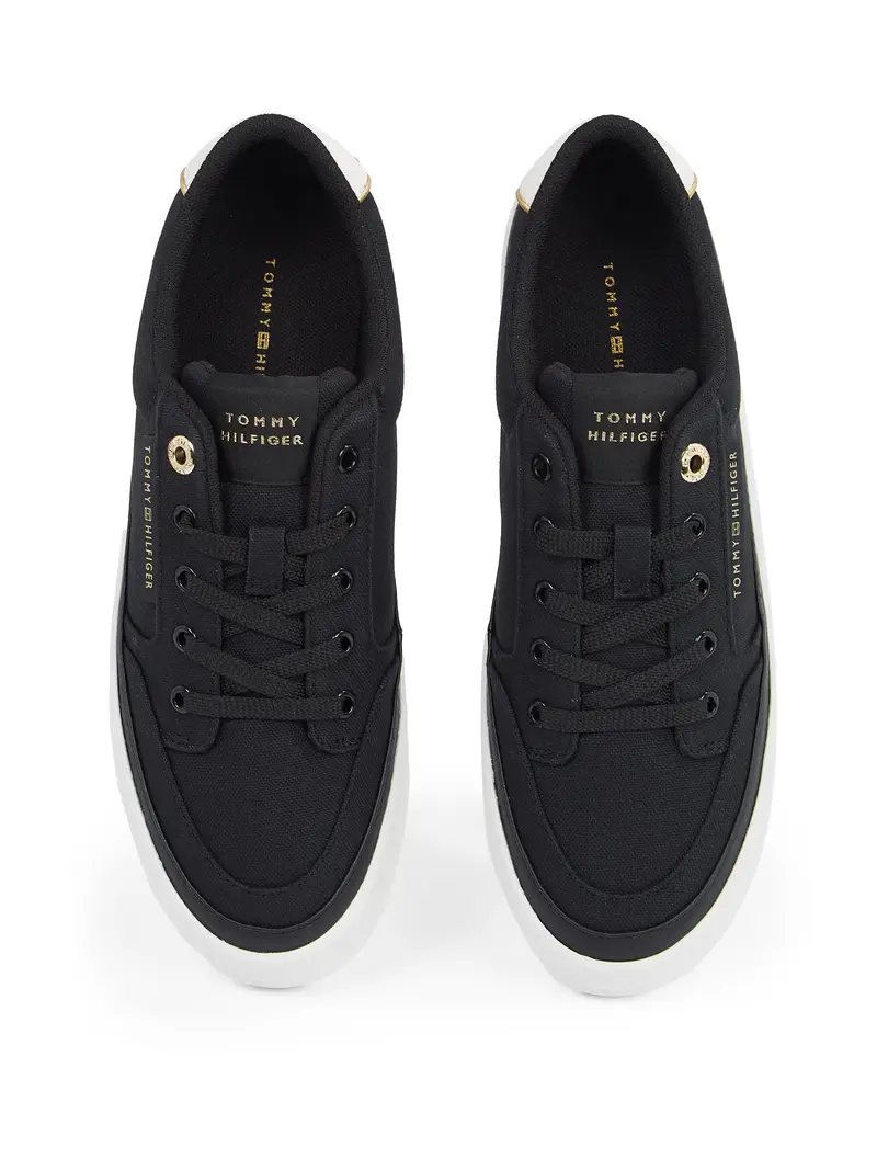 Sneaker bassa Essential oro / nero / bianco miniatura 3