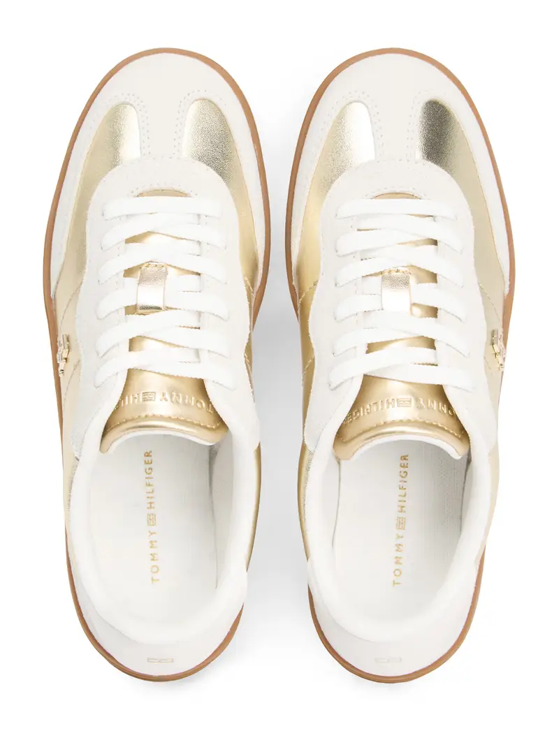 Sneaker bassa 'Jackie' oro / offwhite miniatura 3