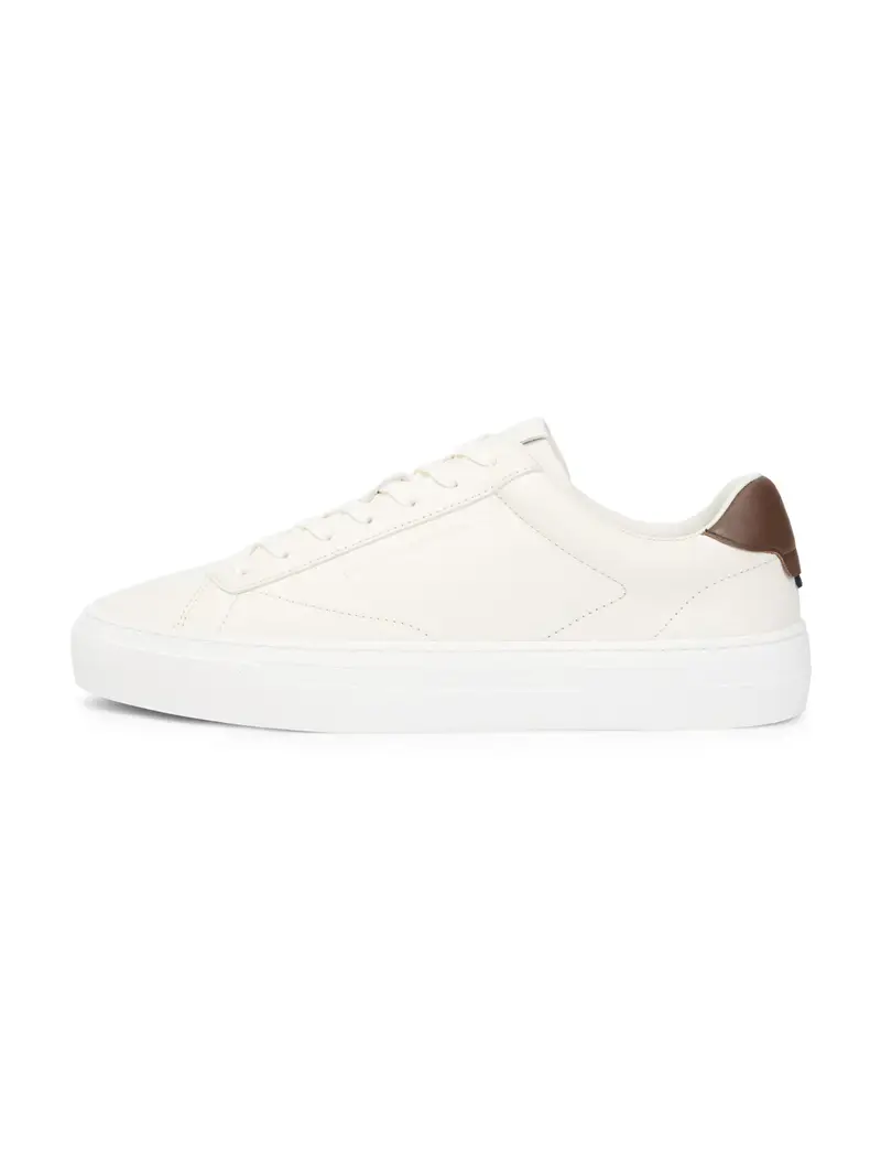 Sneaker bassa marrone / bianco