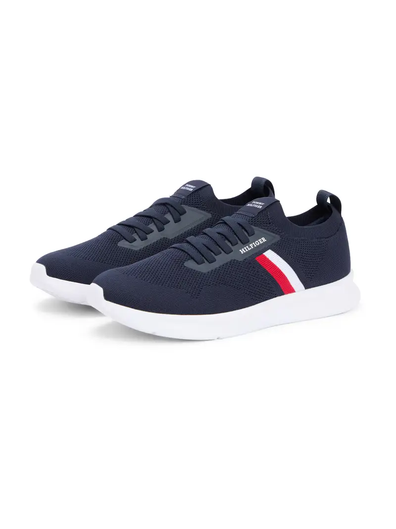 Sneaker bassa navy / rosso / bianco miniatura 2