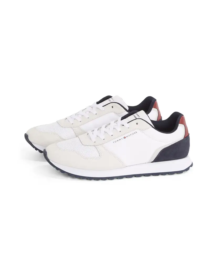 Sneaker bassa navy / rosso scuro / bianco / bianco naturale miniatura 2