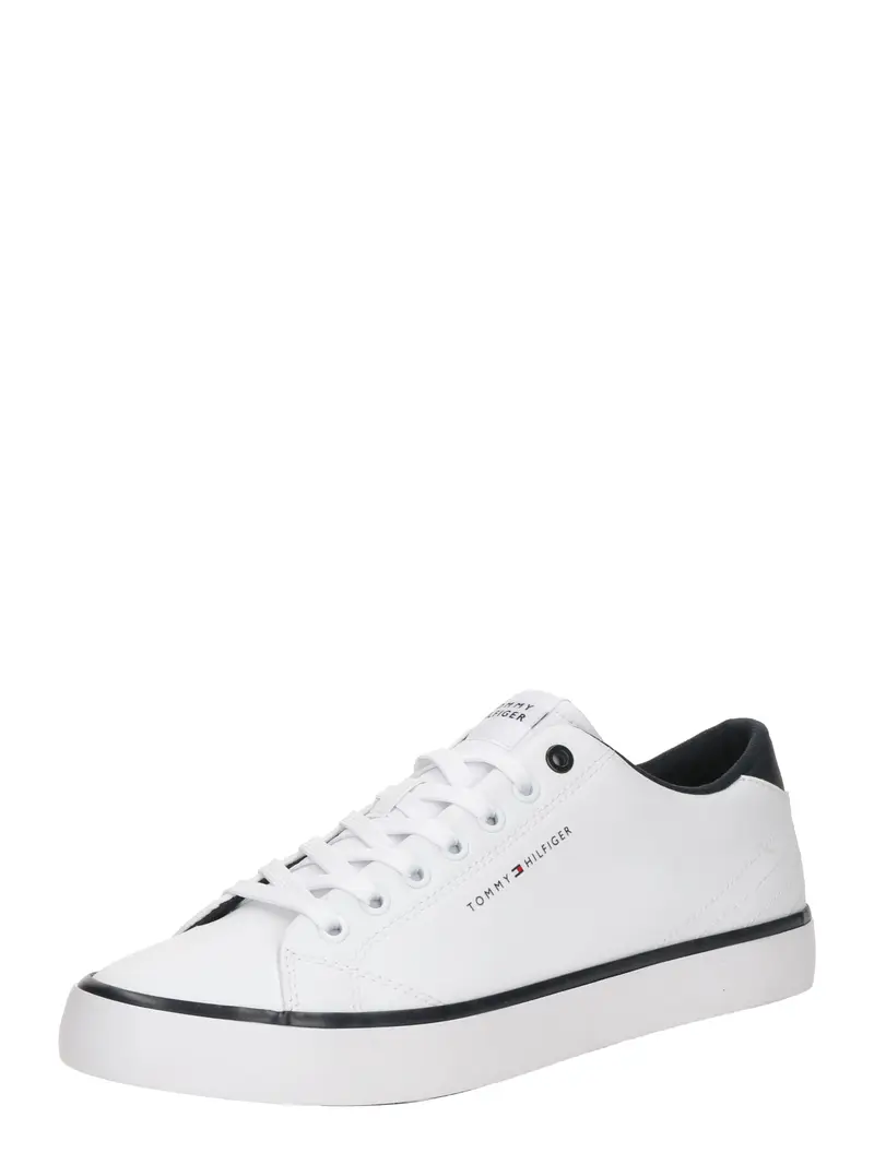 TOMMY HILFIGER Sneaker bassa  nero / bianco