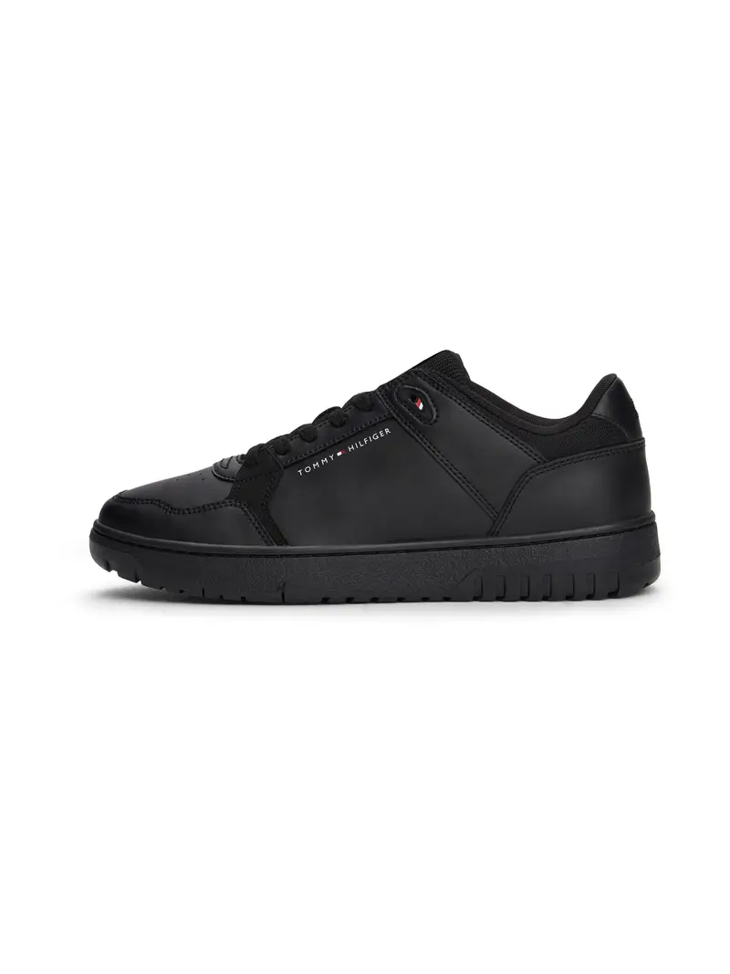 TOMMY HILFIGER Sneaker bassa  nero / bianco