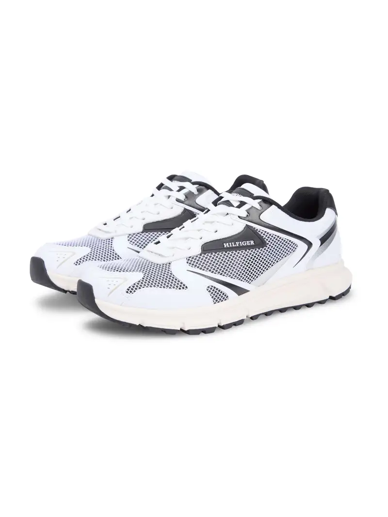 Sneaker bassa nero / bianco miniatura 2