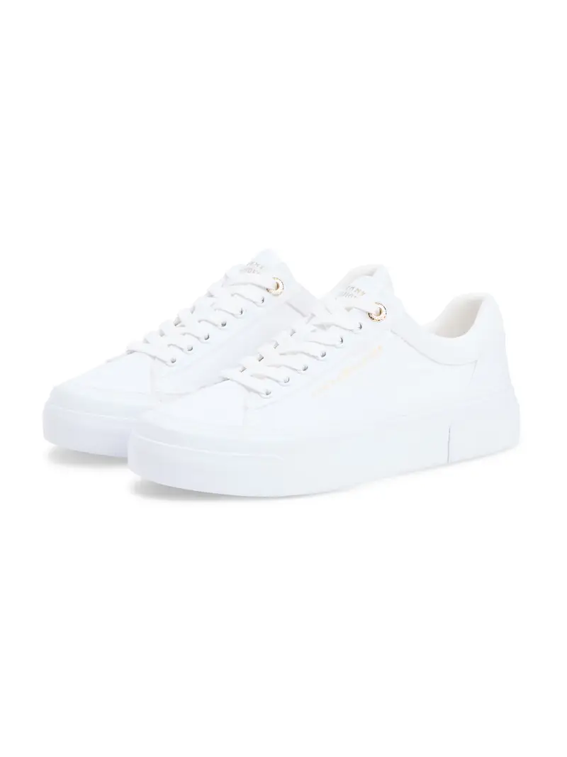 Sneaker bassa oro / bianco miniatura 2