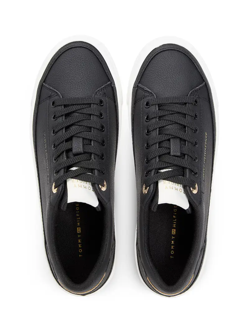 Sneaker bassa oro / nero miniatura 3