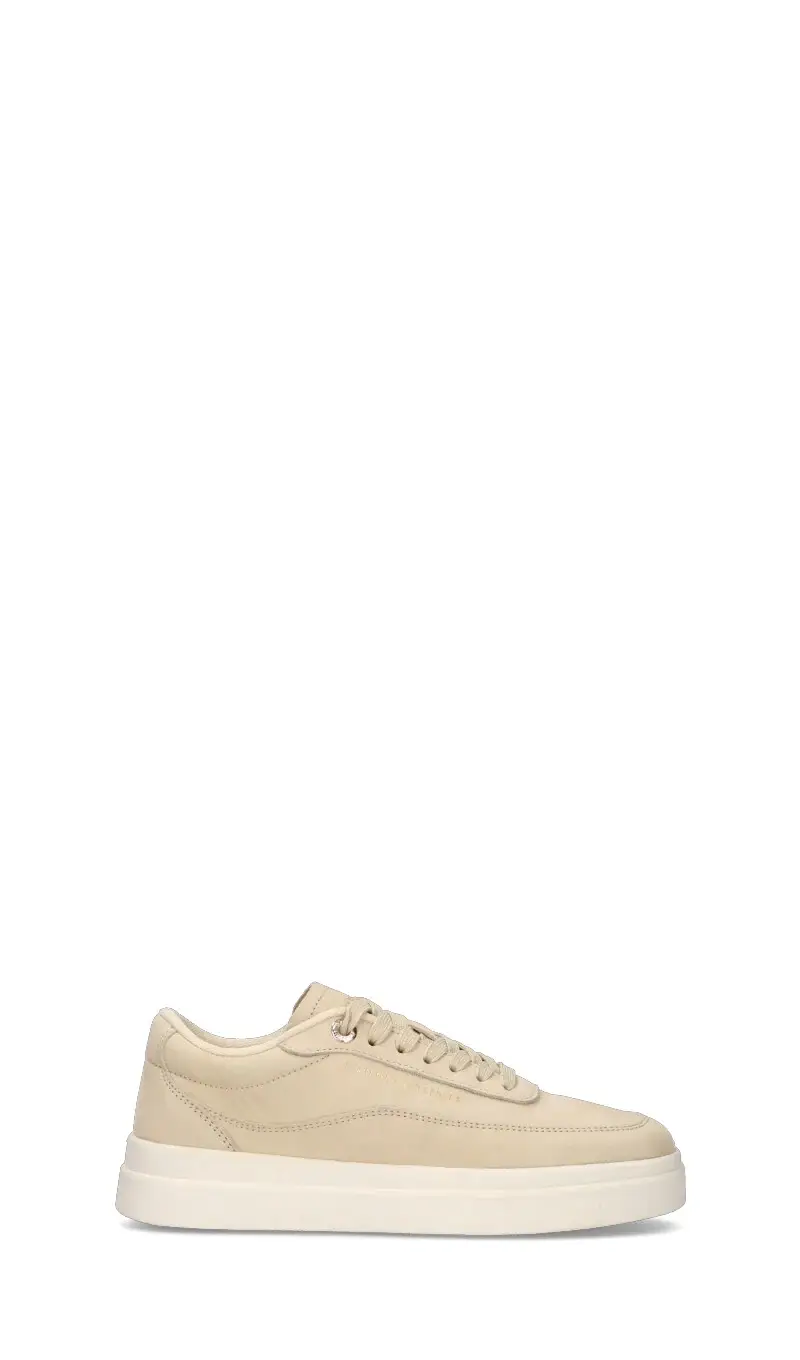 Sneaker donna beige in nabuk Vario