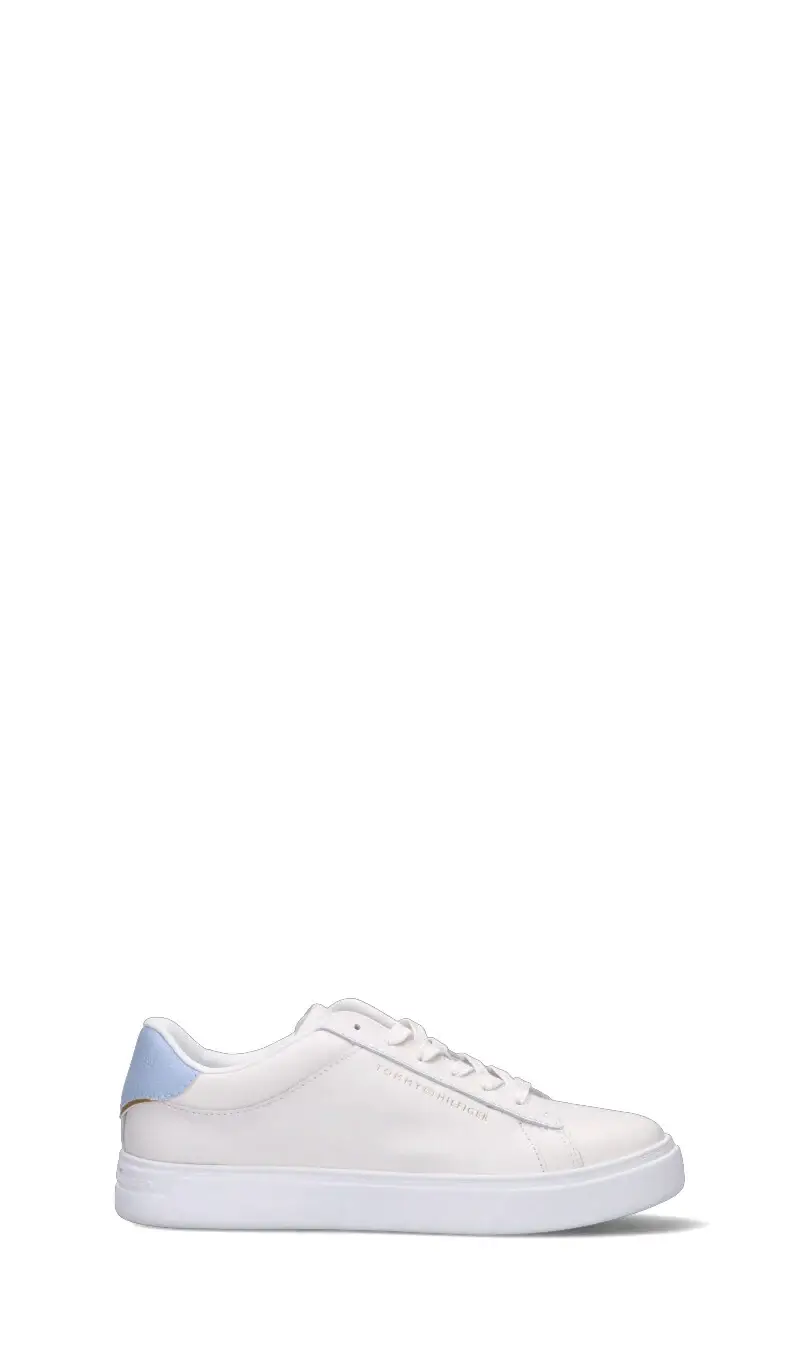 Sneaker donna bianca/azzurra in pelle Vario