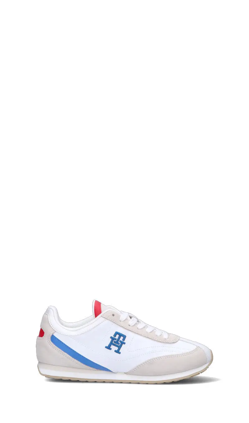 Sneaker donna bianca/grigia/azzurra/arancione in suede Vario