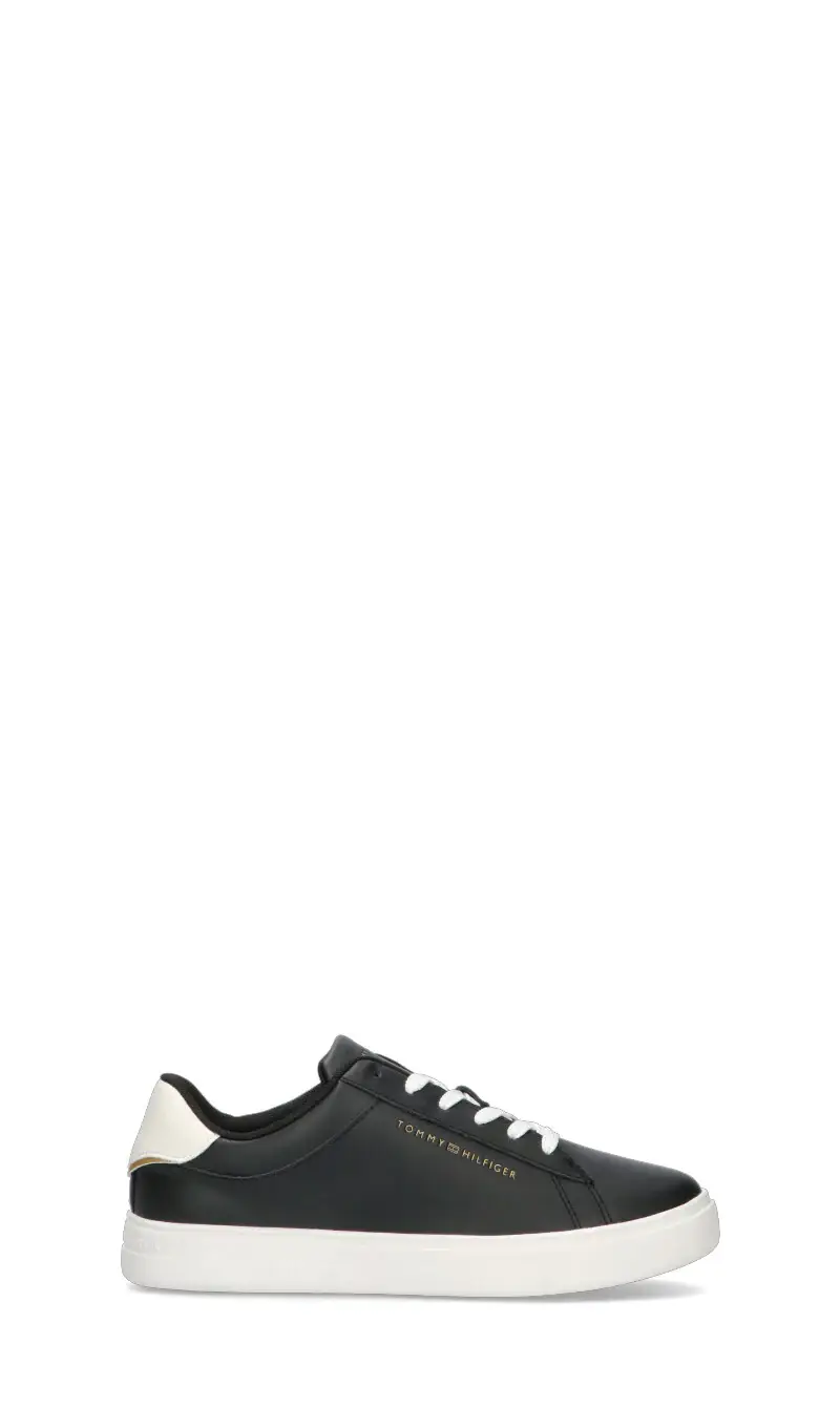 Sneaker donna nera in pelle Vario