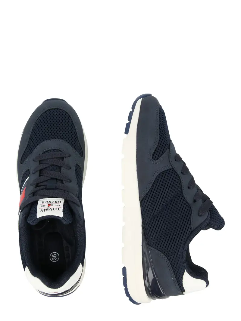 Sneaker JAN rosso / bianco miniatura 2