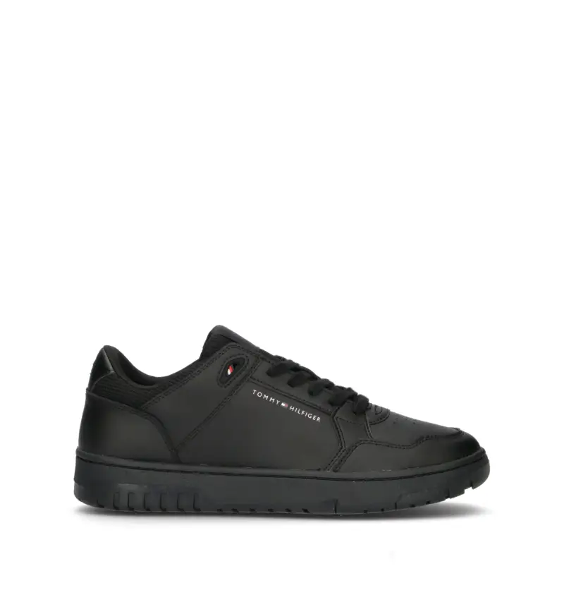 Sneaker uomo nera in pelle Vario