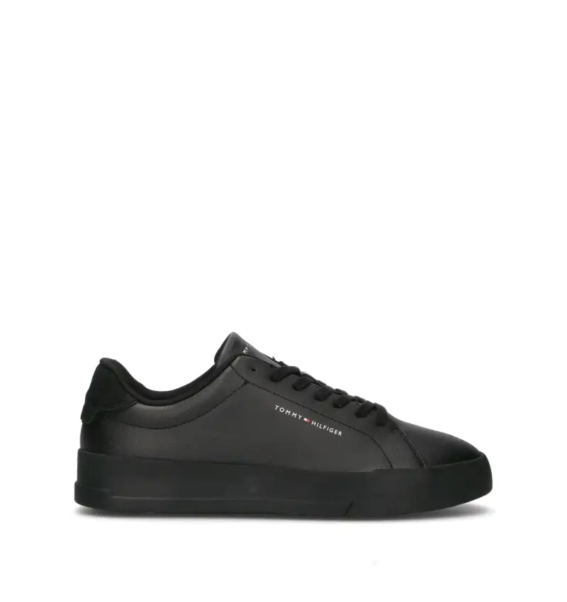 Sneaker uomo nera in pelle Vario