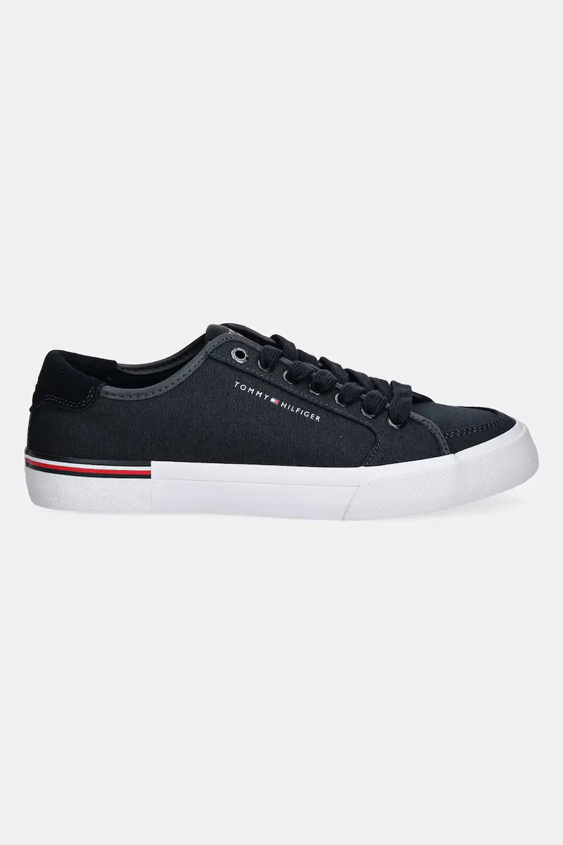 sneakers CORE CORPORATE VULC CANVAS colore blu navy FM0FM05398 miniatura 2