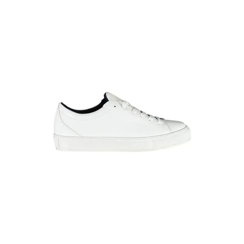 Sneakers Donna Bianche Dettagli a Contrasto Bianco