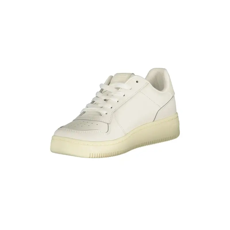 Sneakers Donna Bianche Logo Bianco miniatura 3