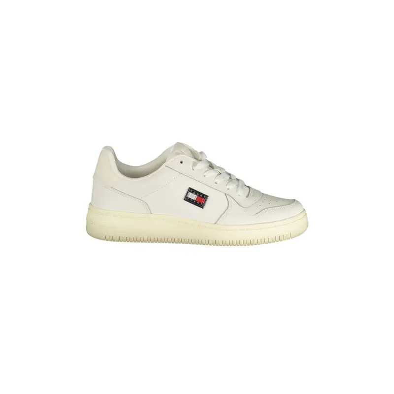 Sneakers Donna Bianche Logo Bianco
