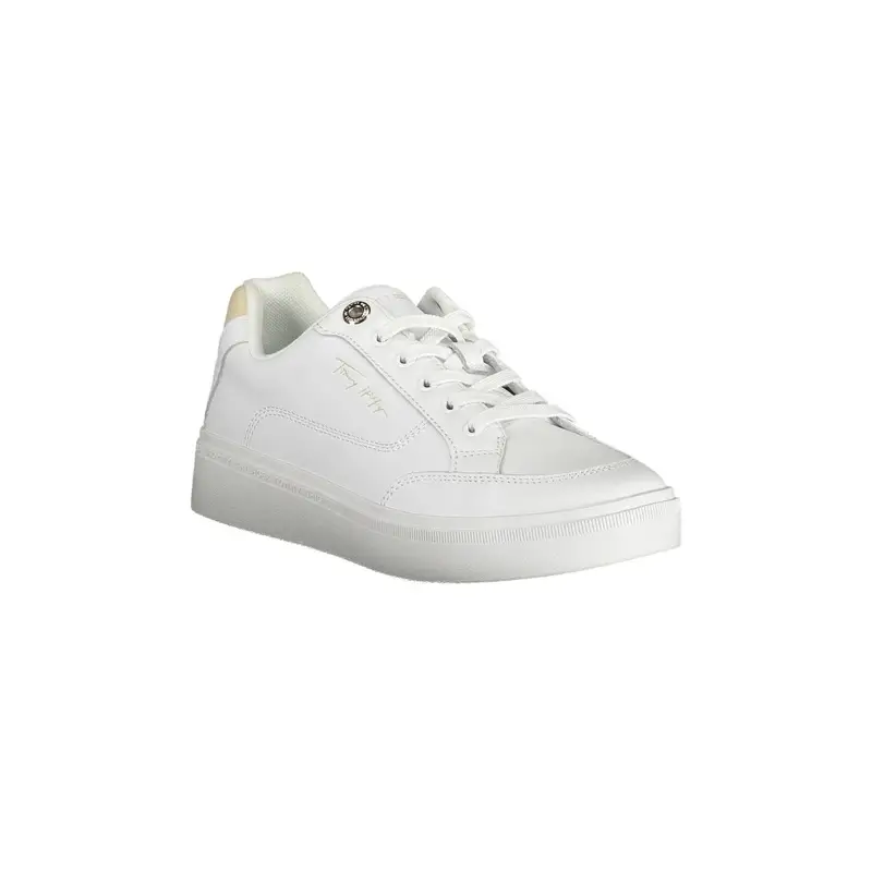 Sneakers Donna Bianche Logo Bianco miniatura 2