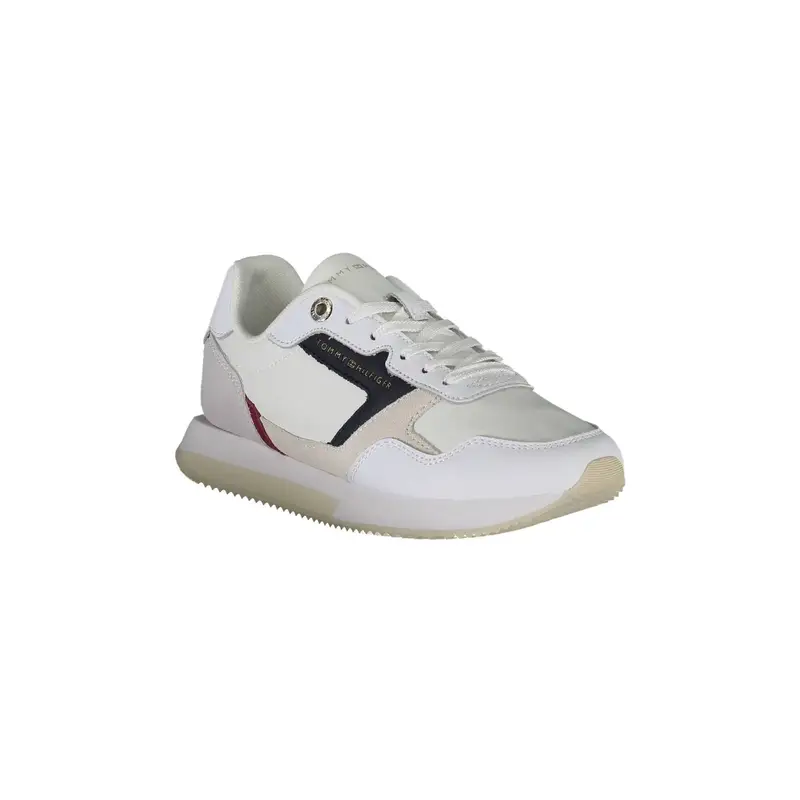 Sneakers Donna Bianche Logo Bianco miniatura 2