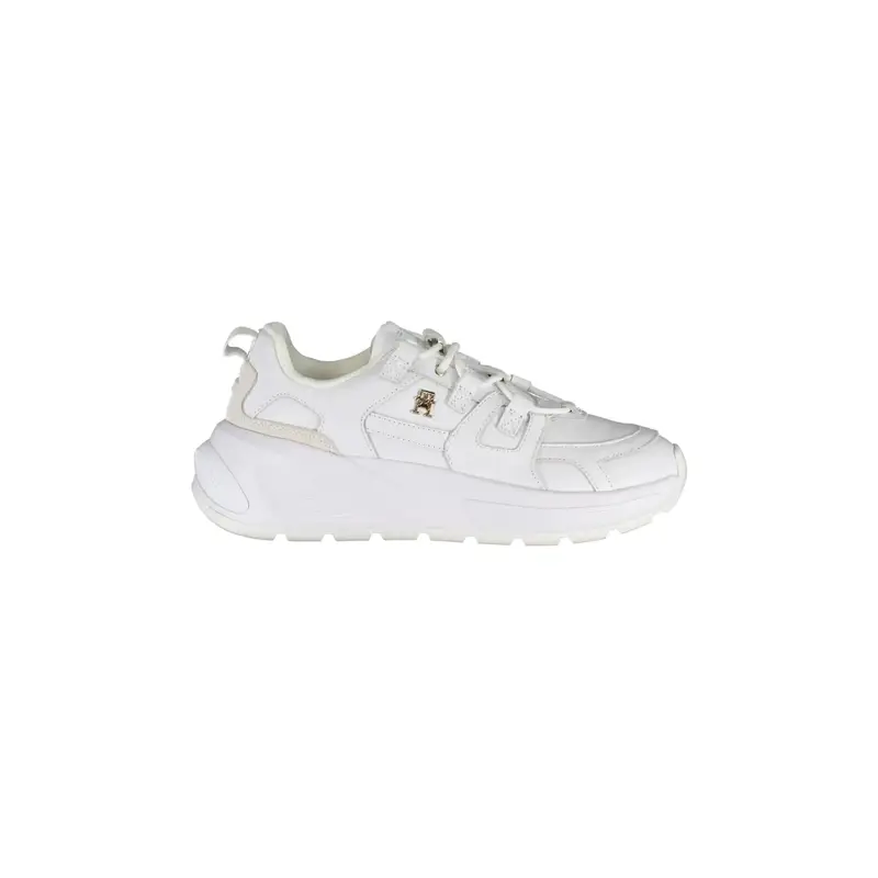 Sneakers Donna Bianche Logo Bianco