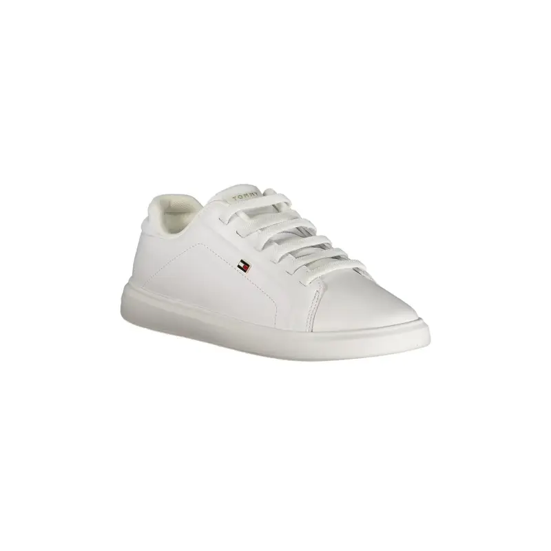 Sneakers Donna Bianche Logo Bianco miniatura 2