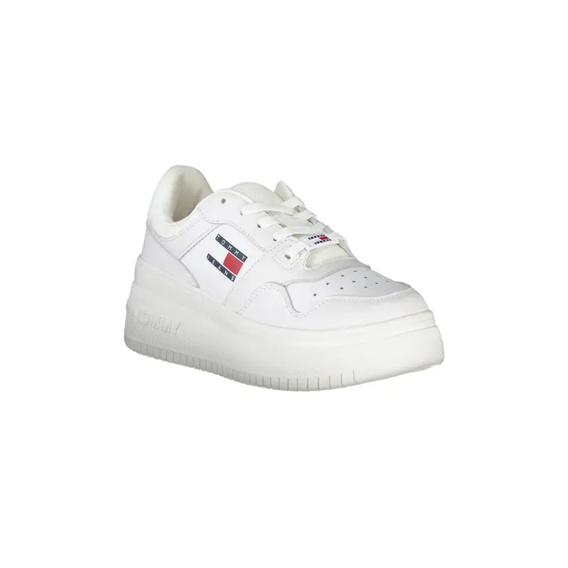Sneakers Donna Bianche Stampa Logo Bianco miniatura 3